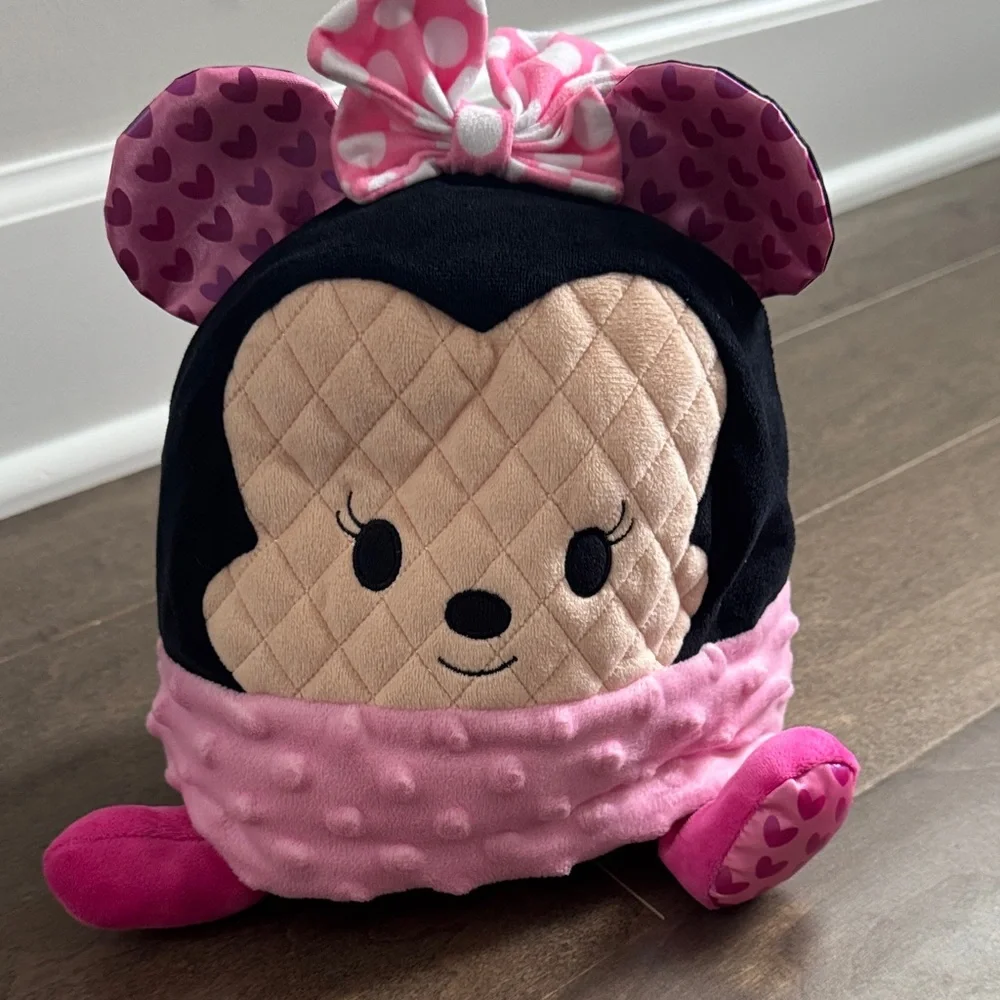 Disney Mickey & Minnie Nesting Plush Set with Pluto Stuffed Animals 3-Piece